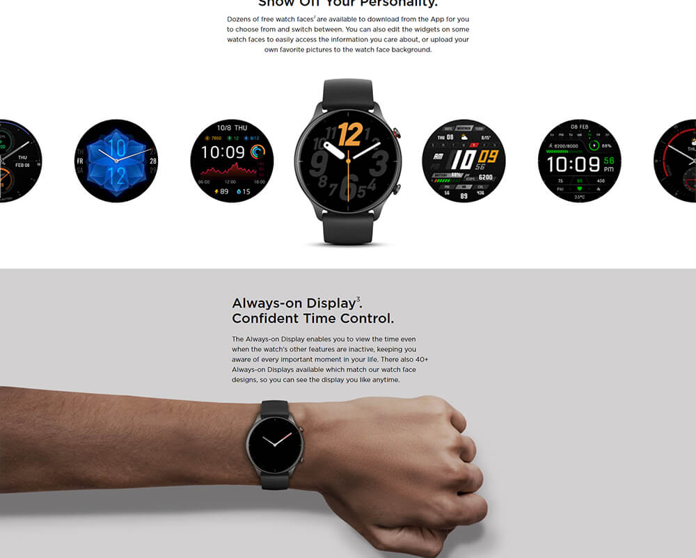 ساعت هوشمند شیائومی مدل Amazfit GTR 2e