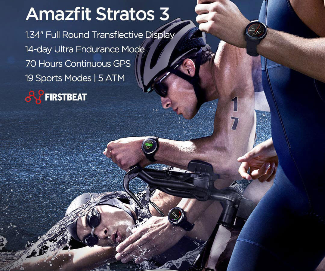 ساعت هوشمند شیائومی مدل Amazfit Stratos 3
