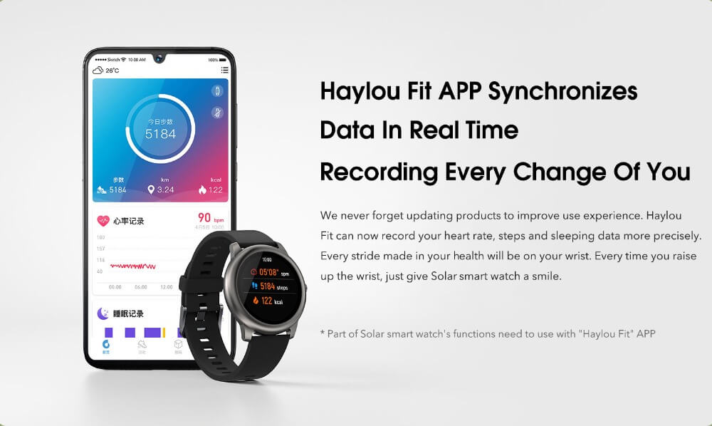 ساعت هوشمند هایلو مدل Haylou LS05 Solar