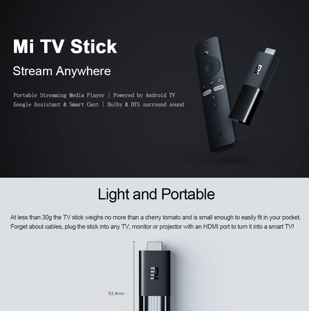 دانگل شیائومی مدل Mi Tv Stick