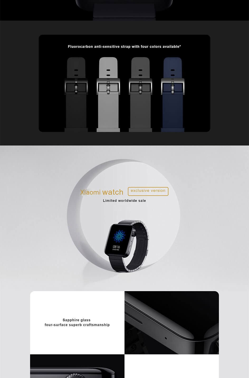 ساعت هوشمند شیائومی مدل Mi Watch