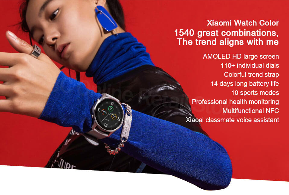 ساعت هوشمند شیائومی مدل Mi Watch Color Sport
