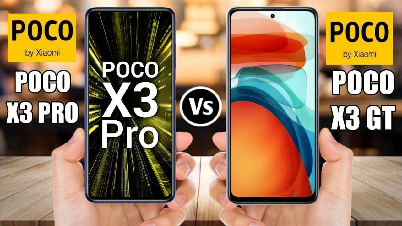 Poco X3 Pro vs X3 GT 1