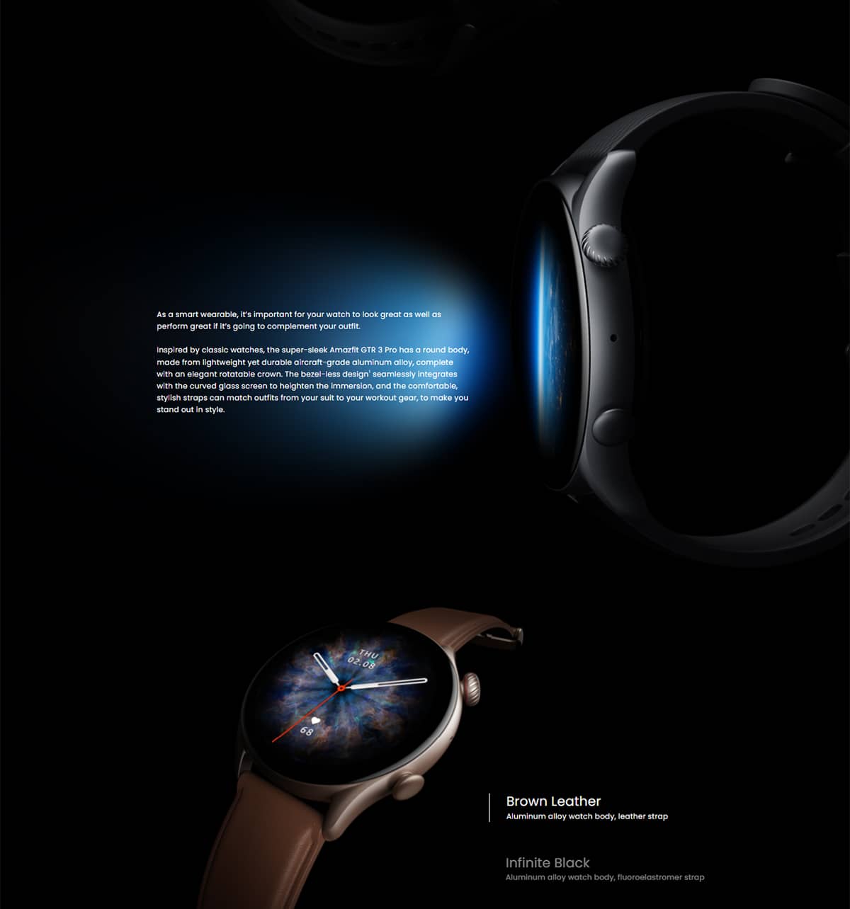 ساعت هوشمند شیائومی مدل Amazfit GTR 3 Pro