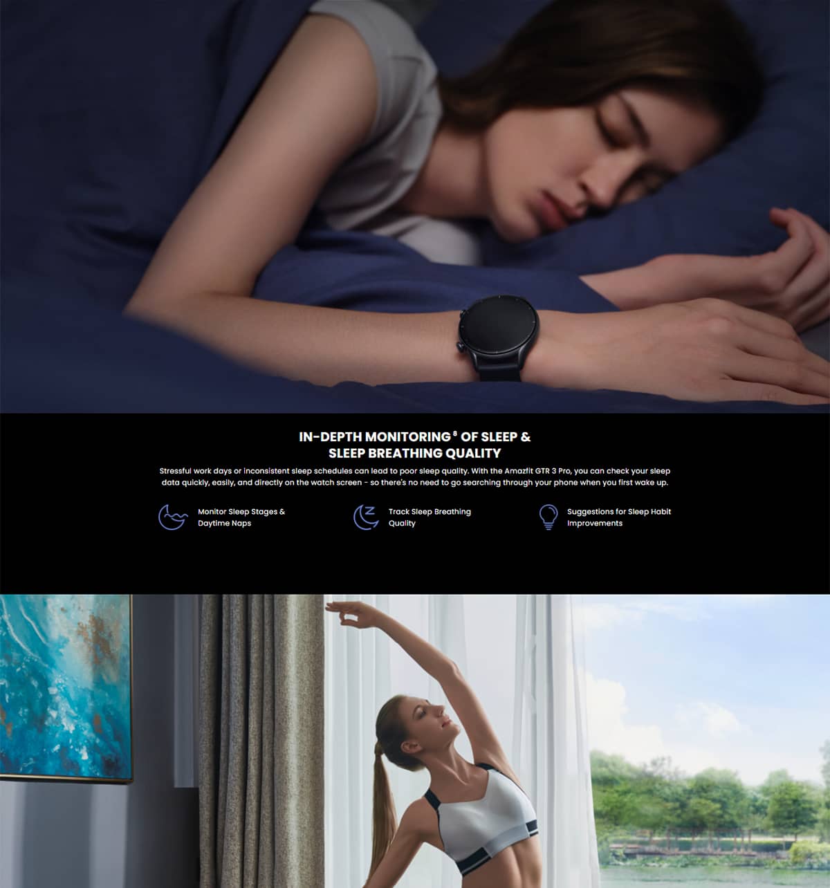 ساعت هوشمند شیائومی مدل Amazfit GTR 3 Pro