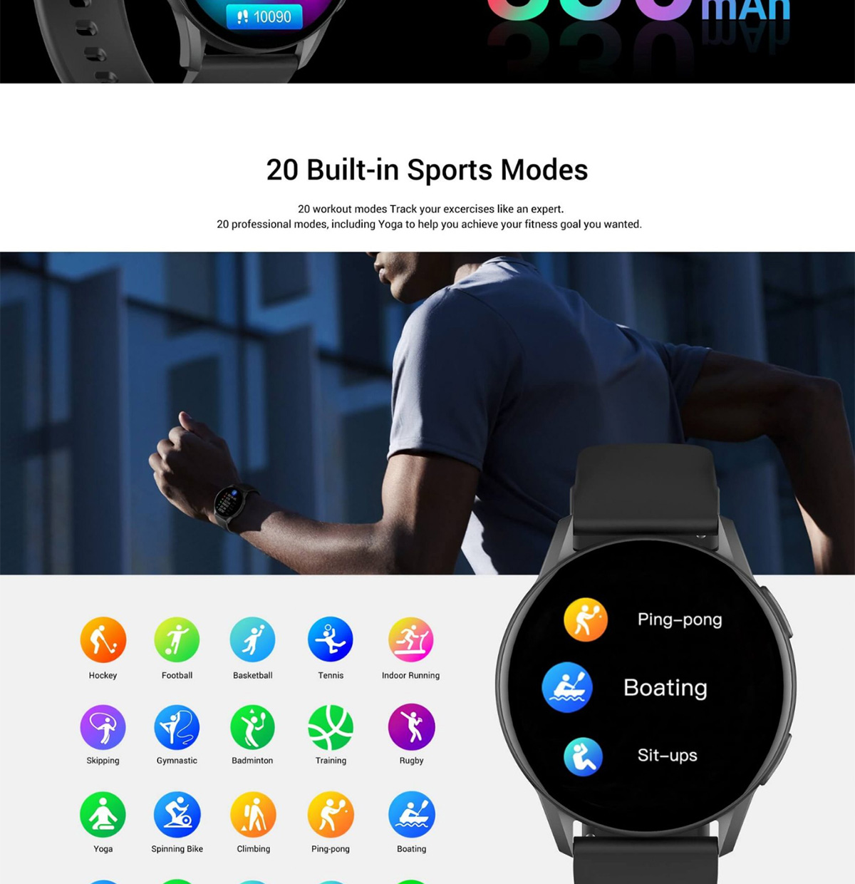 ساعت هوشمند شیائومی مدل Xiaomi Kieslect K11