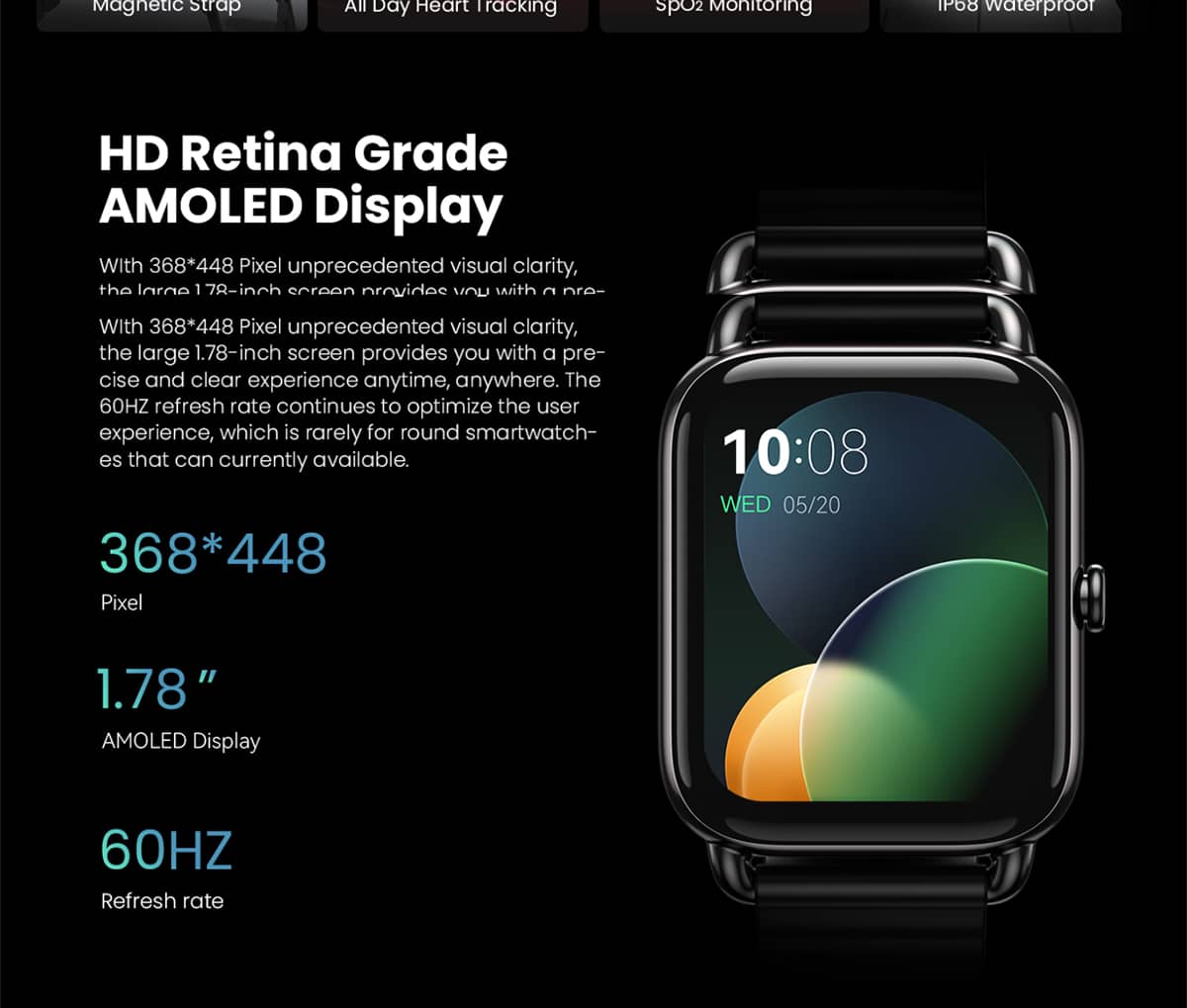 ساعت هوشمند هایلو مدل Haylou RS4 PLUS