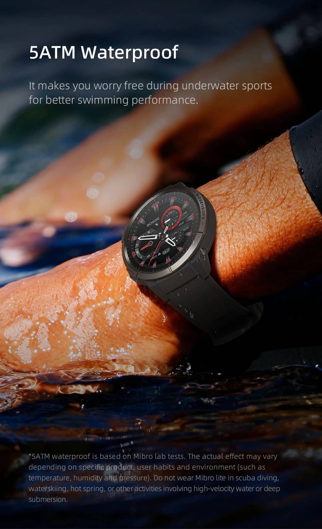 ساعت هوشمند شیائومی مدل Mibro GS