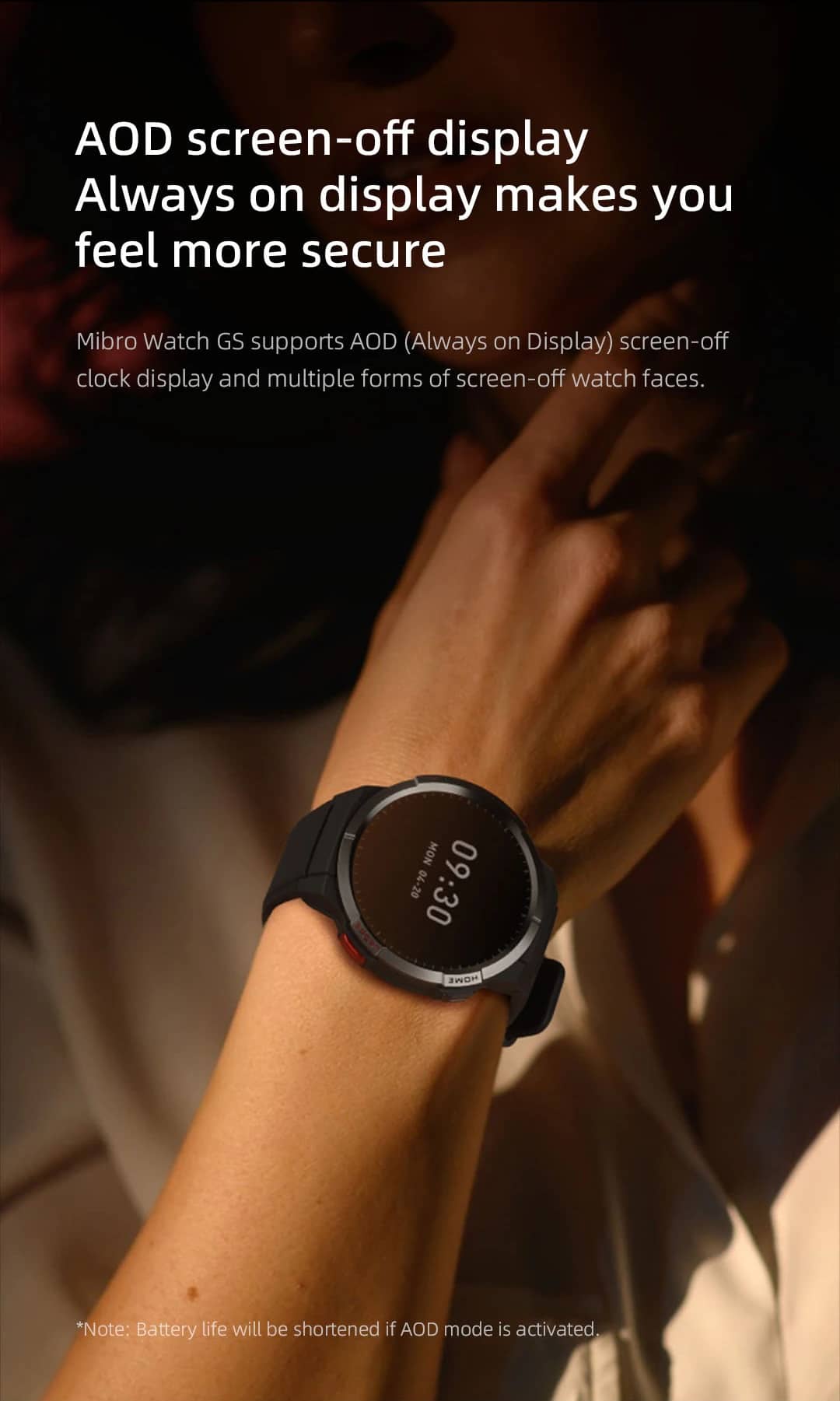 ساعت هوشمند شیائومی مدل Mibro GS