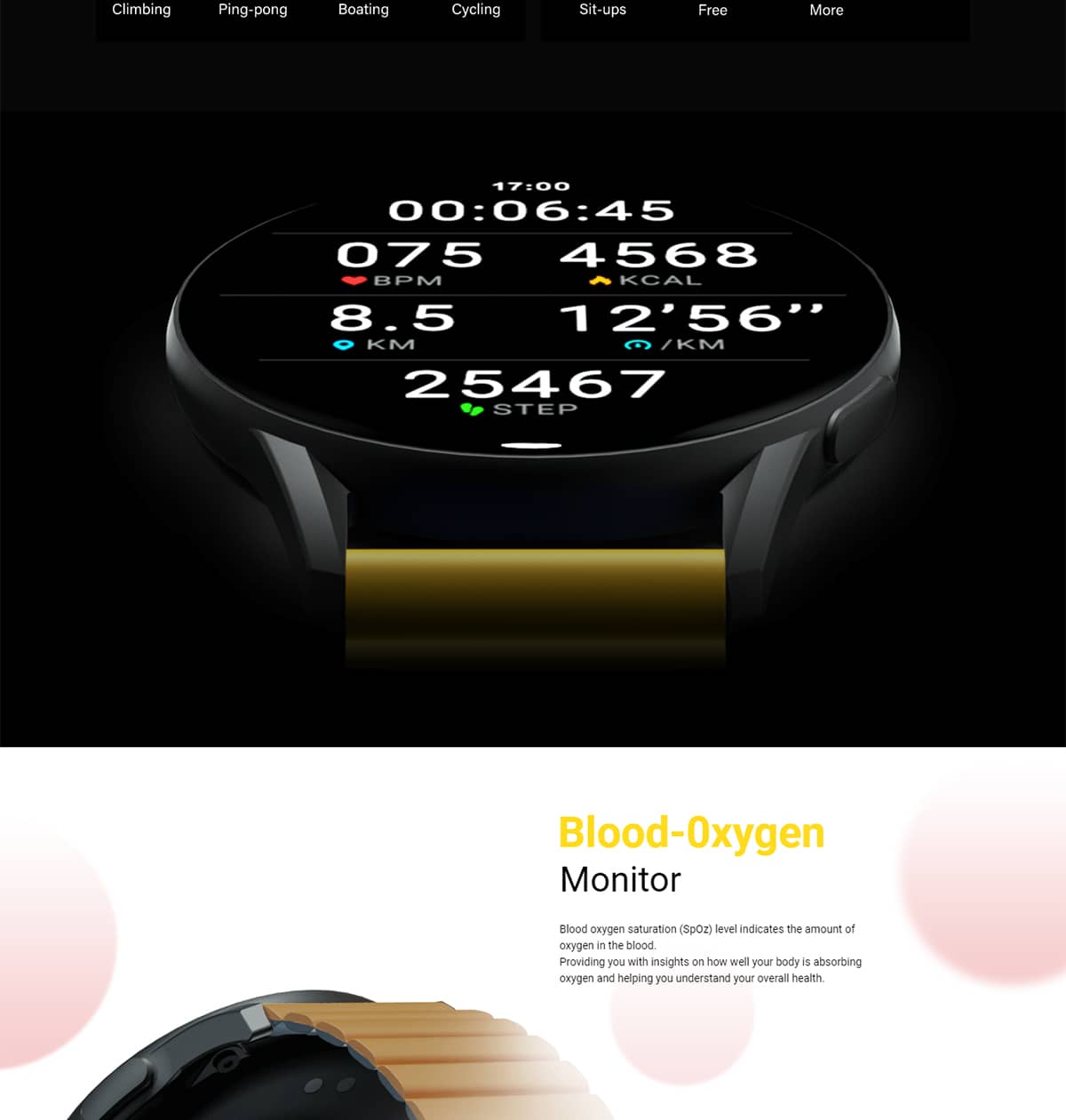 ساعت هوشمند شیائومی مدل Kieslect Smart Watch K11 Pro