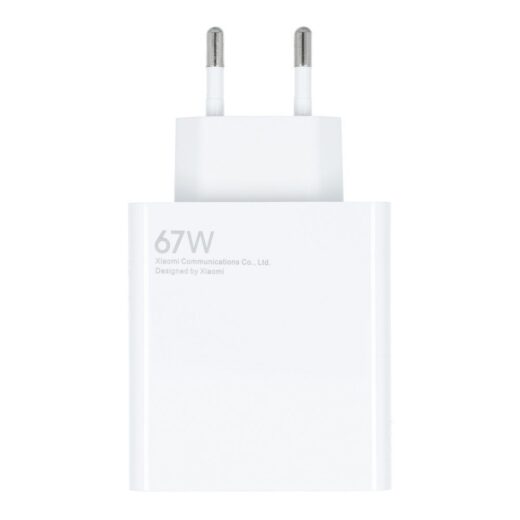 شارژ دیواری شیائومی مدل MDY-12-EH Turbo 67W + کابل
