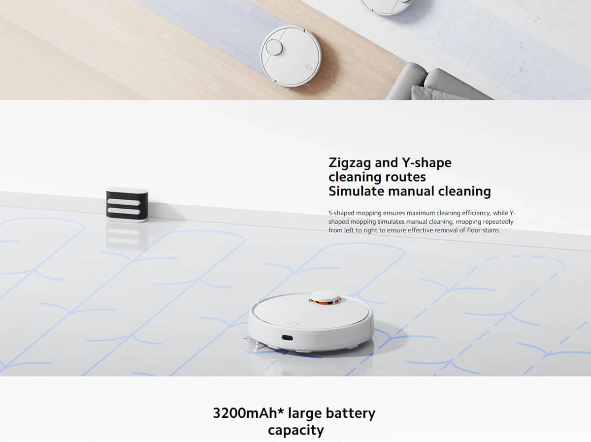 جارو رباتیک شیائومی مدل Xiaomi Robot Vacuum S10