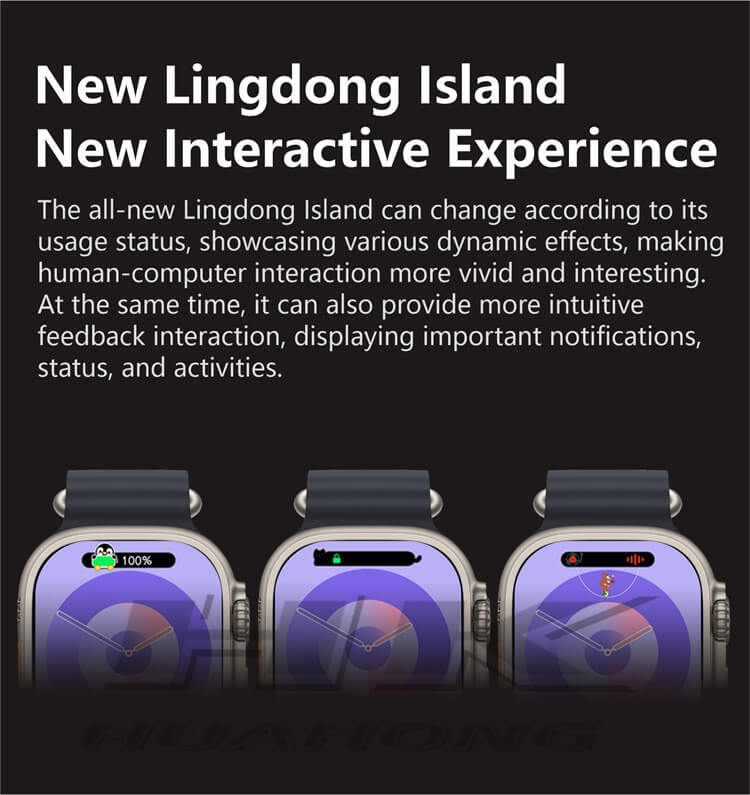 ساعت هوشمند طرح اپل واچ اولترا HK9 Ultra 2 نسخه ChatGPT