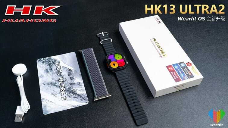 ساعت هوشمند طرح اپل واچ اولترا HK13 Ultra 2 Super Amoled