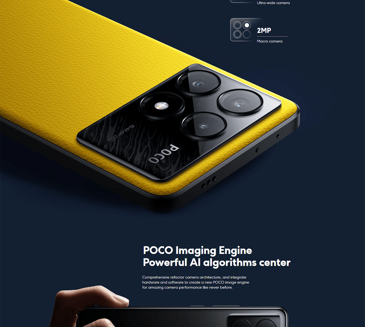 گوشی شیائومی مدل Poco X6 Pro 5G ظرفیت 12/512 گیگابایت