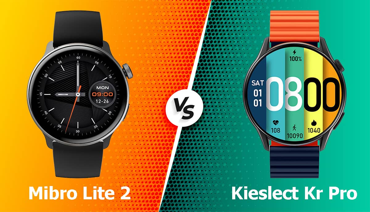 بررسی و مقایسه ساعت هوشمند میبرو مدل Mibro Lite 2 و Kieslect Kr Pro