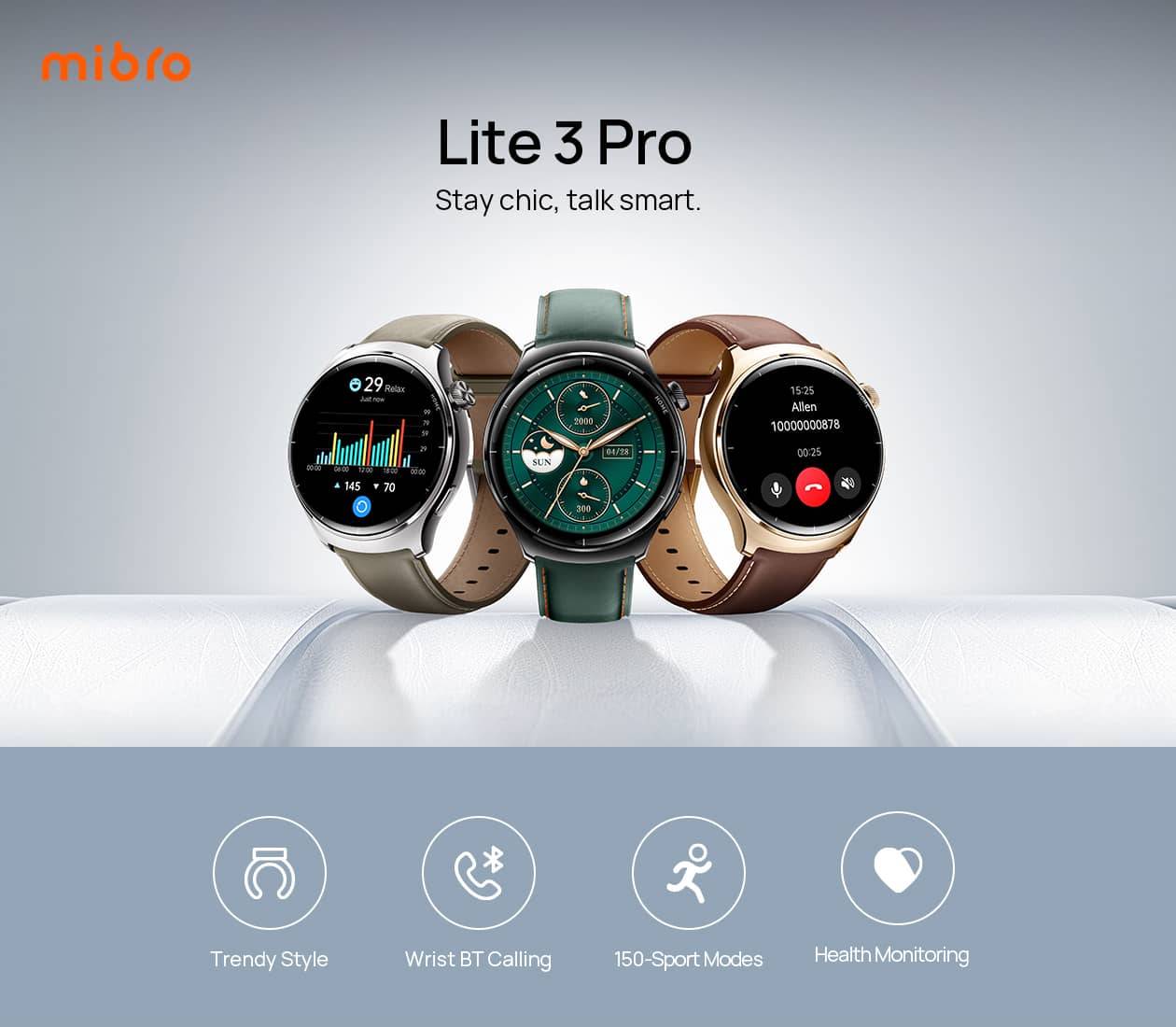 ساعت هوشمند میبرو مدل Mibro Lite 3 Pro