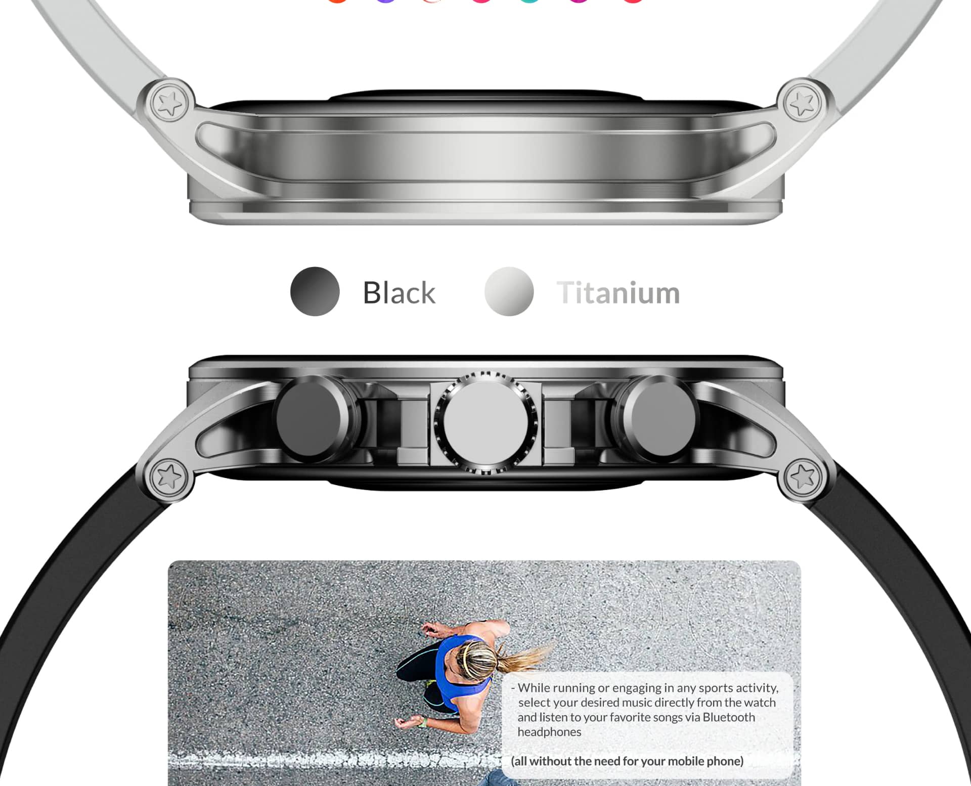 ساعت هوشمند گلوریمی مدل Glorimi M2 MAX LTD