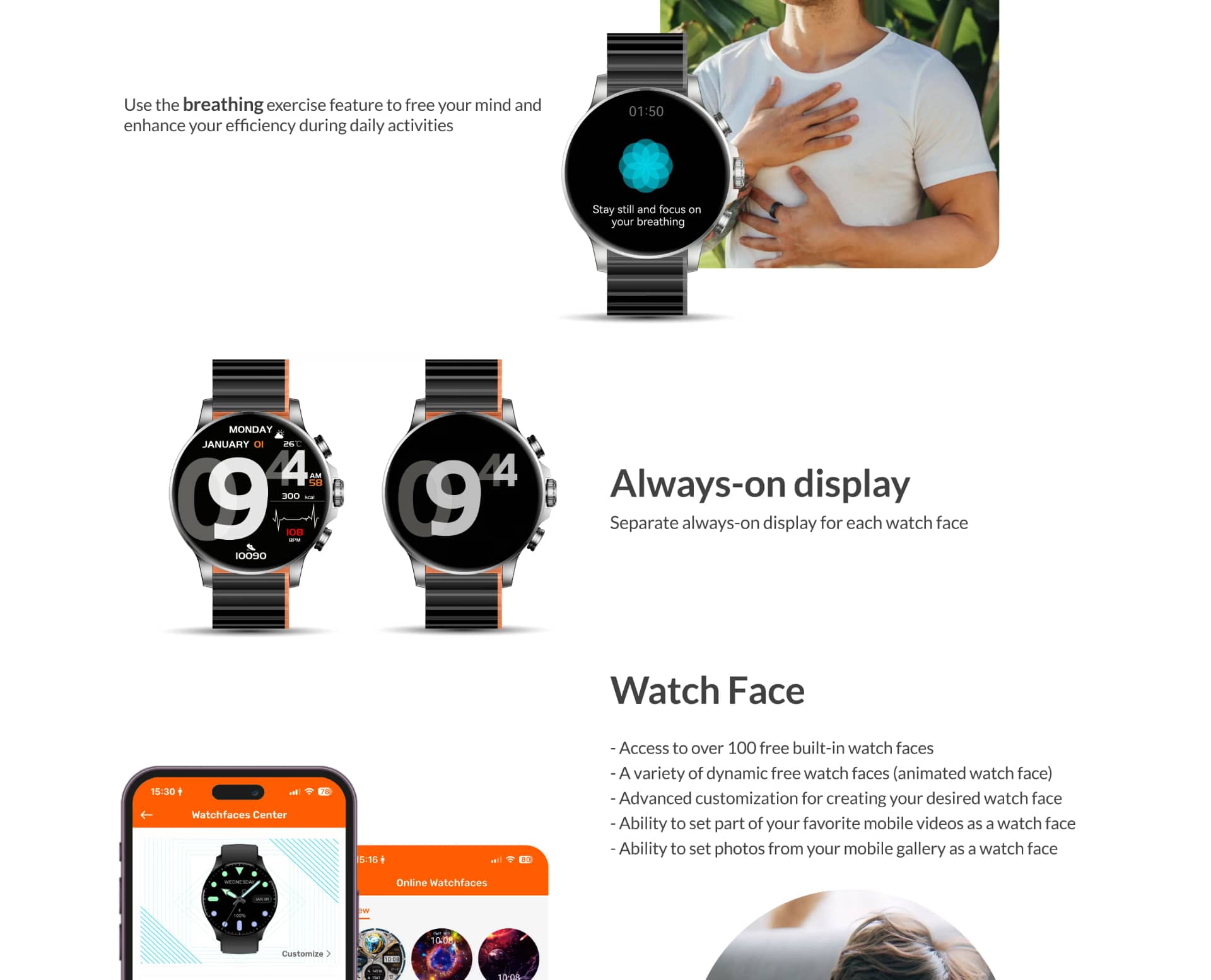 ساعت هوشمند گلوریمی مدل Glorimi M2 MAX LTD