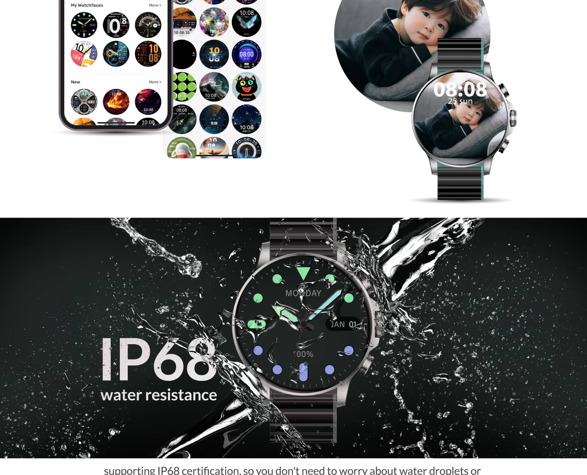 ساعت هوشمند گلوریمی مدل Glorimi M2 MAX LTD