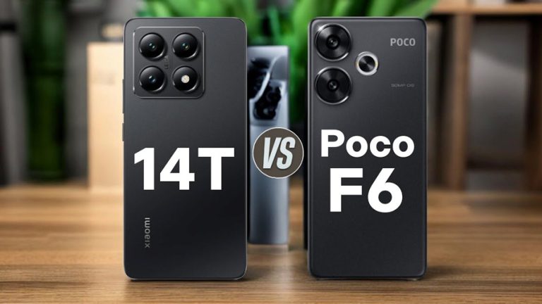 مقایسه گوشی 14T و پوکو F6 تصویر مربوط به مقایسه گوشی 14T و پوکو F6