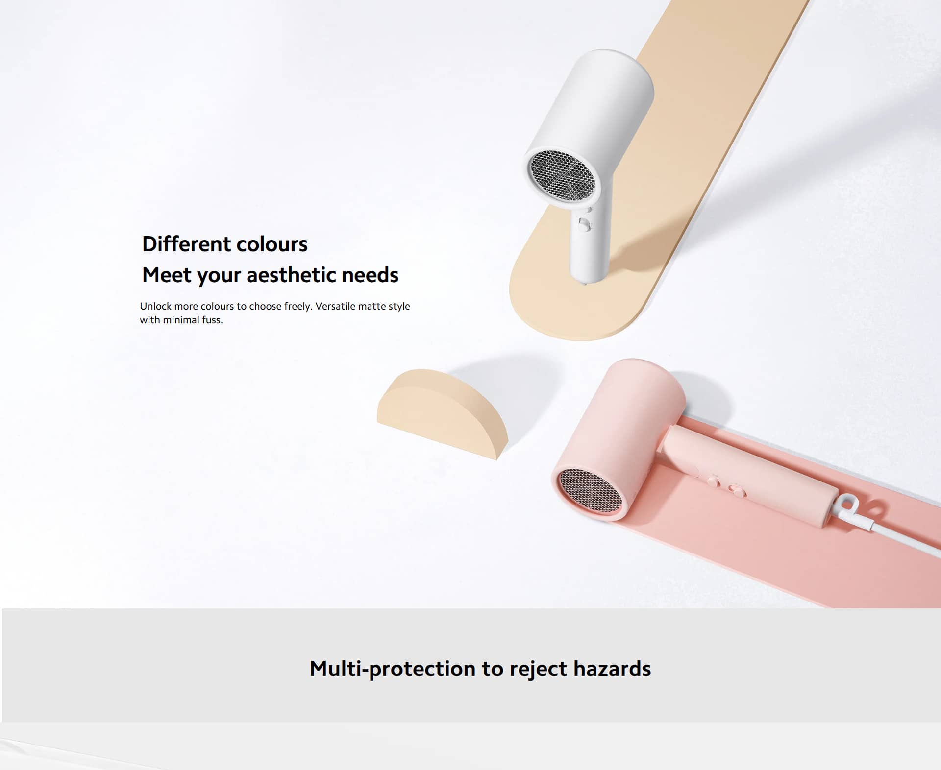 سشوار مسافرتی شیائومی مدل Xiaomi Compact Hair Dryer H101 سشوار مسافرتی شیائومی مدل Xiaomi Compact Hair Dryer H101
