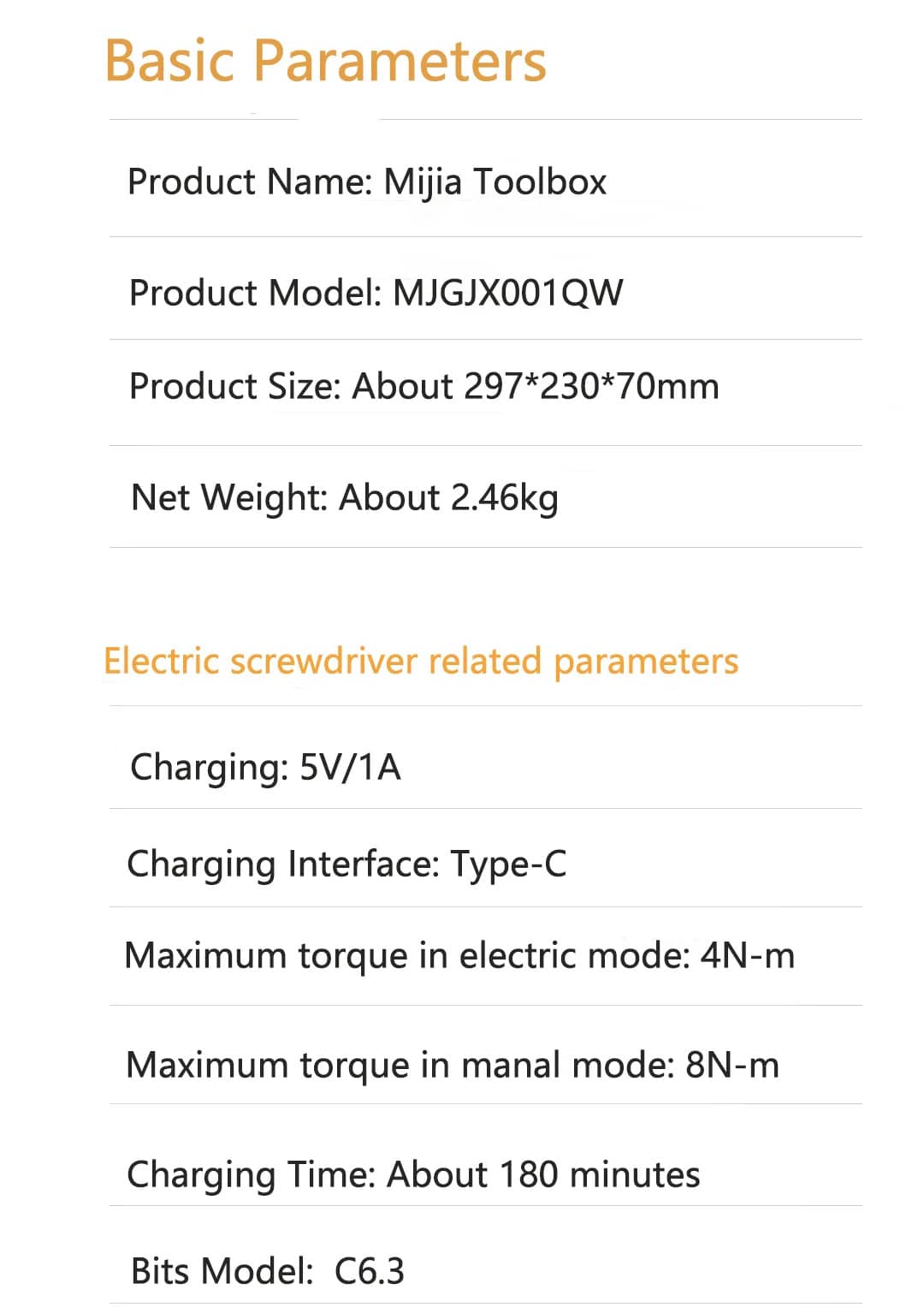 جعبه ابزار شیائومی Mijia Tool Box مدل MJGJX001QW جعبه ابزار شیائومی Mijia Tool Box مدل MJGJX001QW