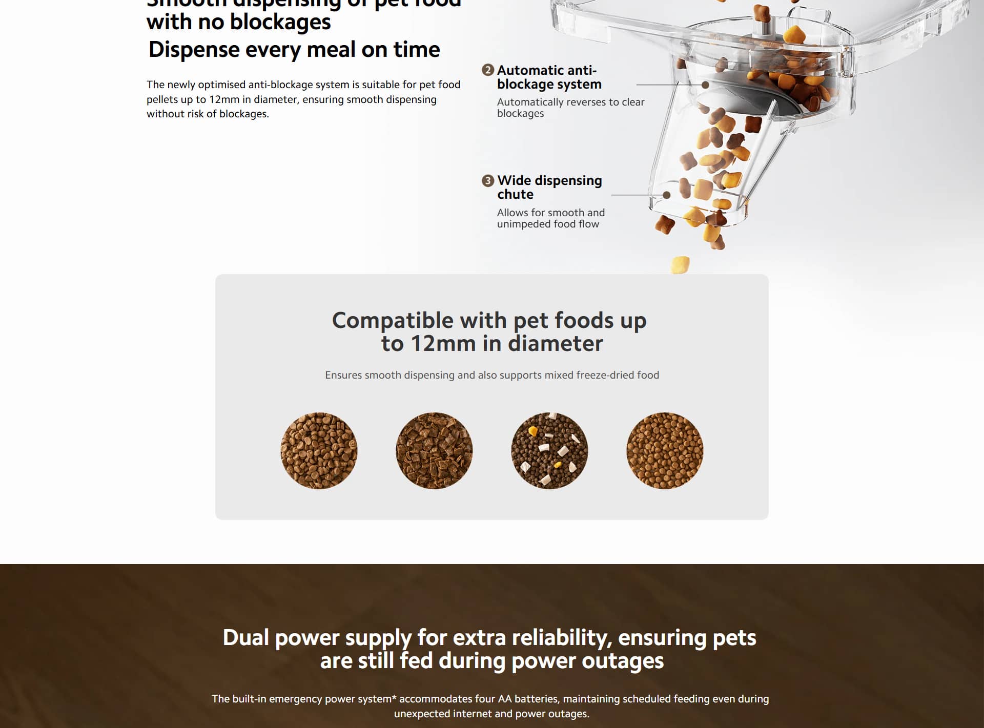 ظرف غذای هوشمند حیوانات خانگی شیائومی مدل Xiaomi Smart Pet Food Feeder 2