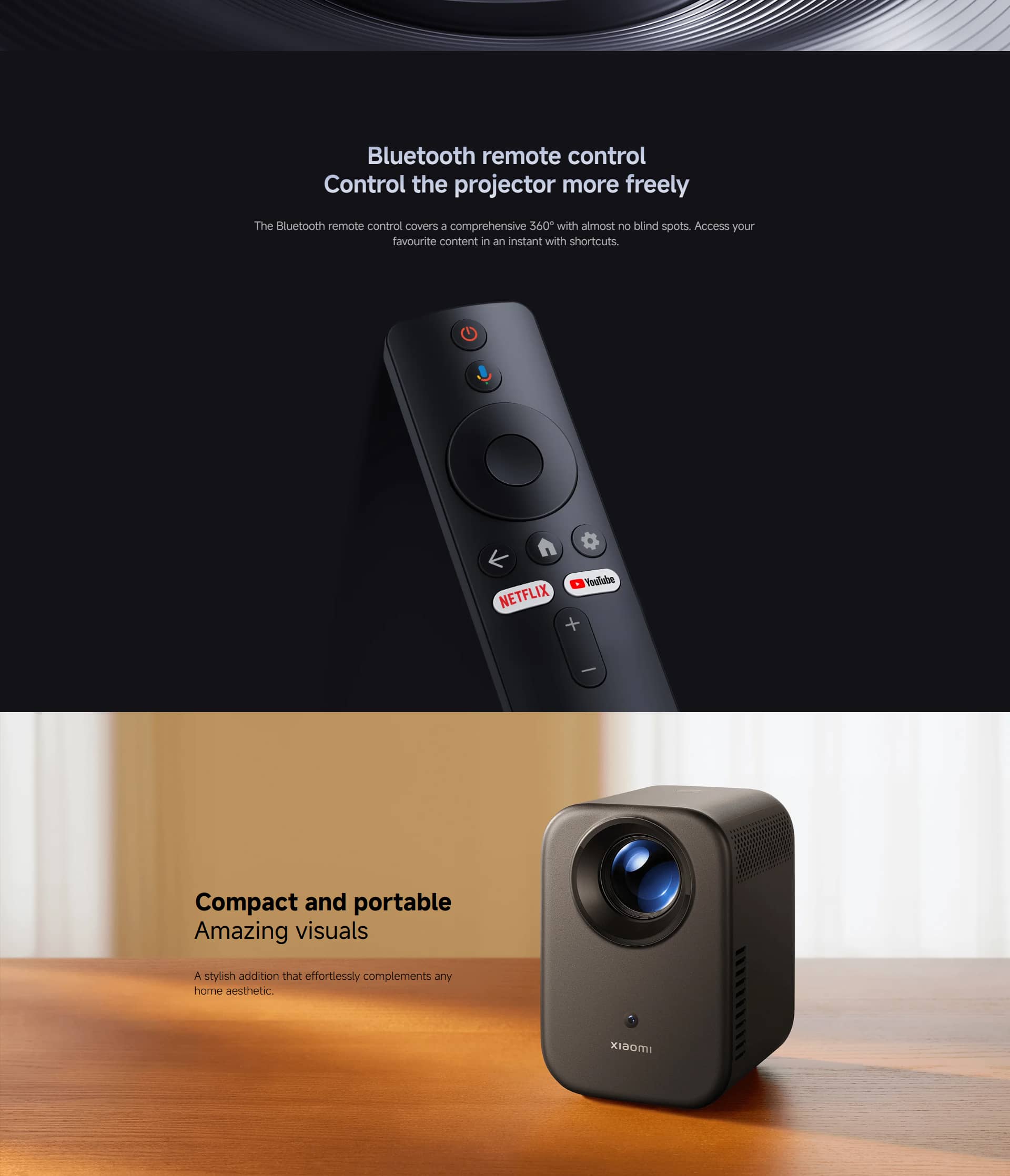 پروژکتور هوشمند شیائومی مدل Xiaomi Smart Projector L1 پروژکتور هوشمند شیائومی مدل Xiaomi Smart Projector L1