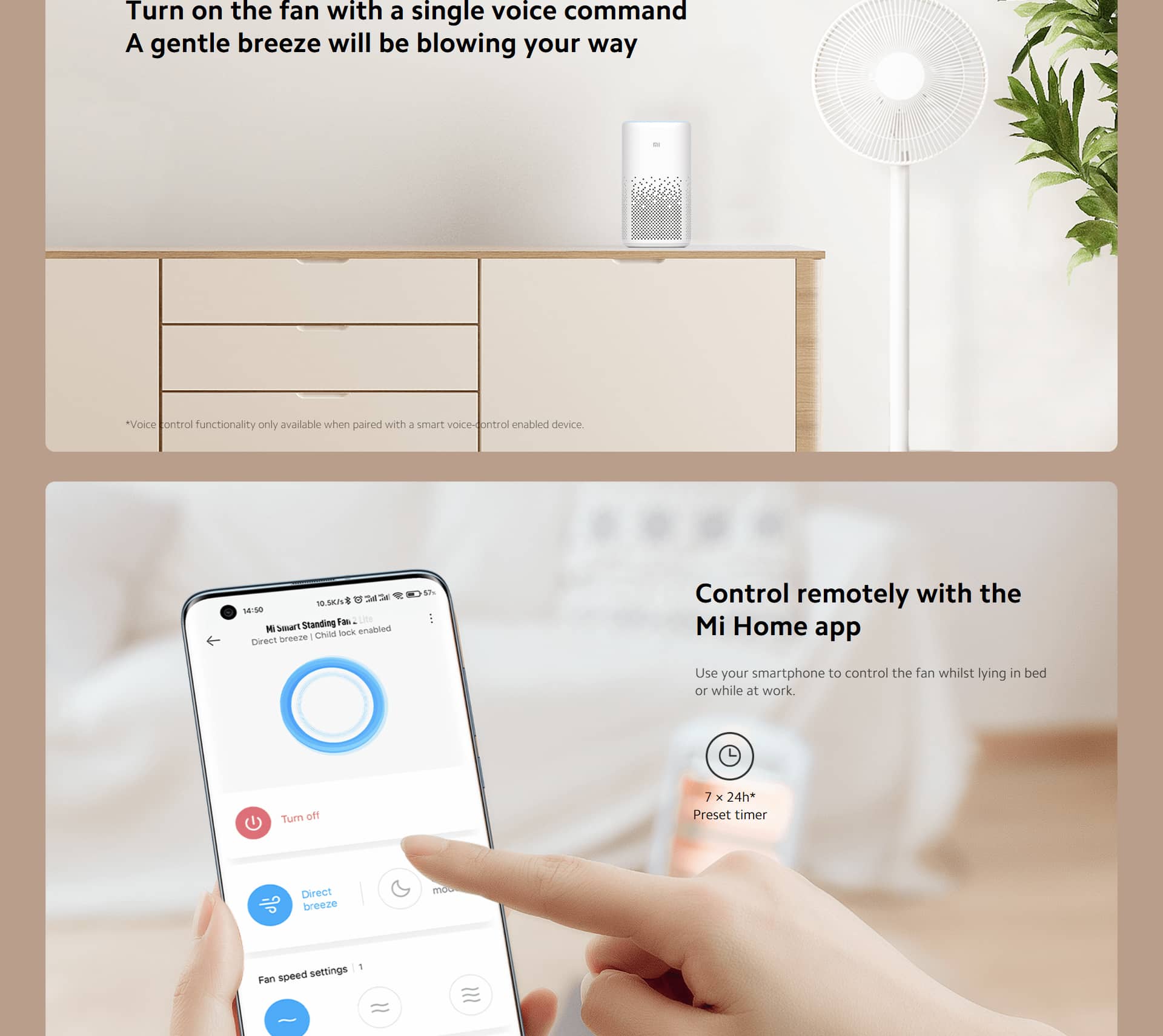 پنکه ایستاده بیسیم شیائومی مدل Xiaomi Smart Standing Fan 2 Lite پنکه ایستاده بیسیم شیائومی مدل Xiaomi Smart Standing Fan 2 Lite