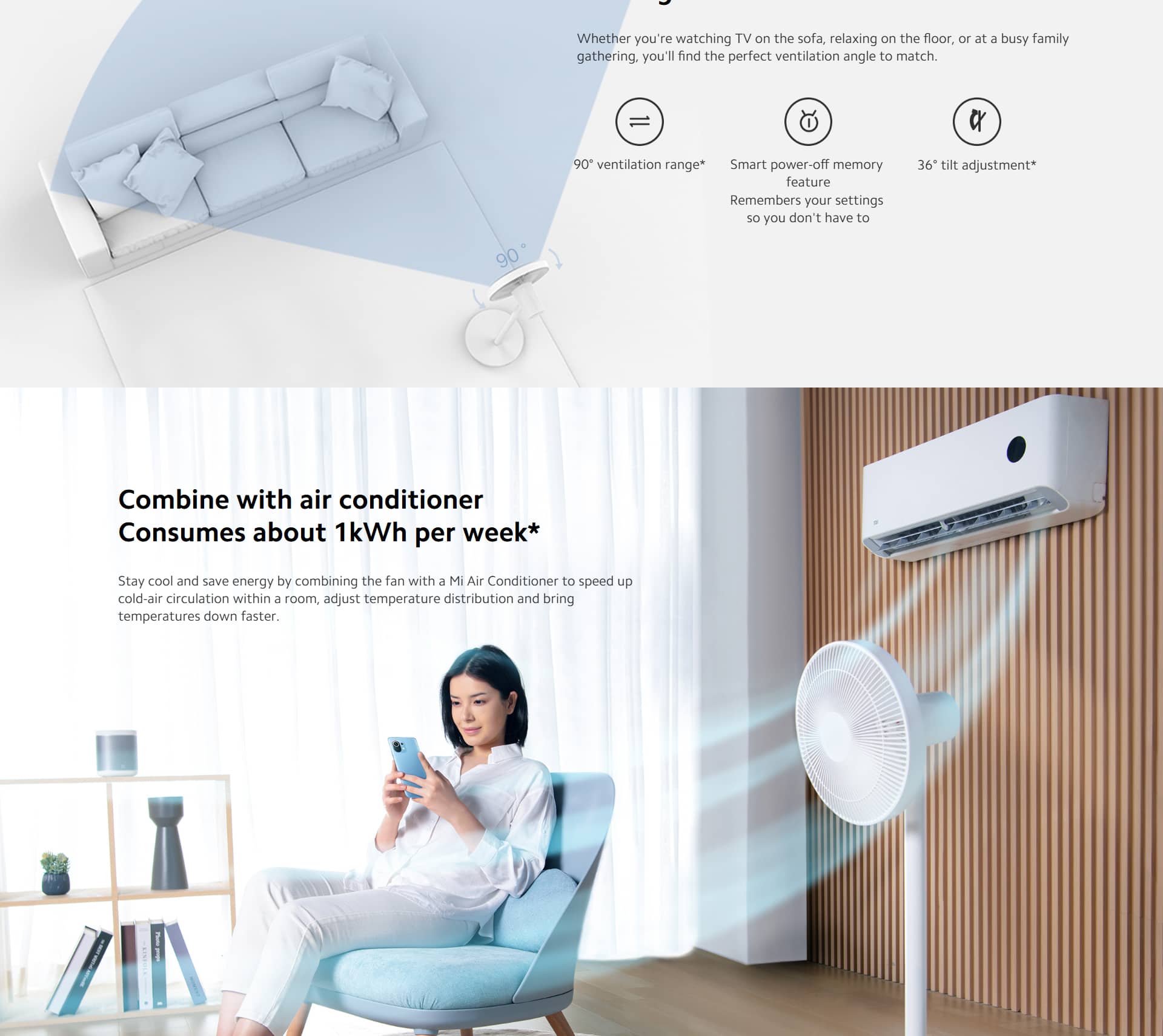 پنکه ایستاده بیسیم شیائومی مدل Xiaomi Smart Standing Fan 2 Lite پنکه ایستاده بیسیم شیائومی مدل Xiaomi Smart Standing Fan 2 Lite