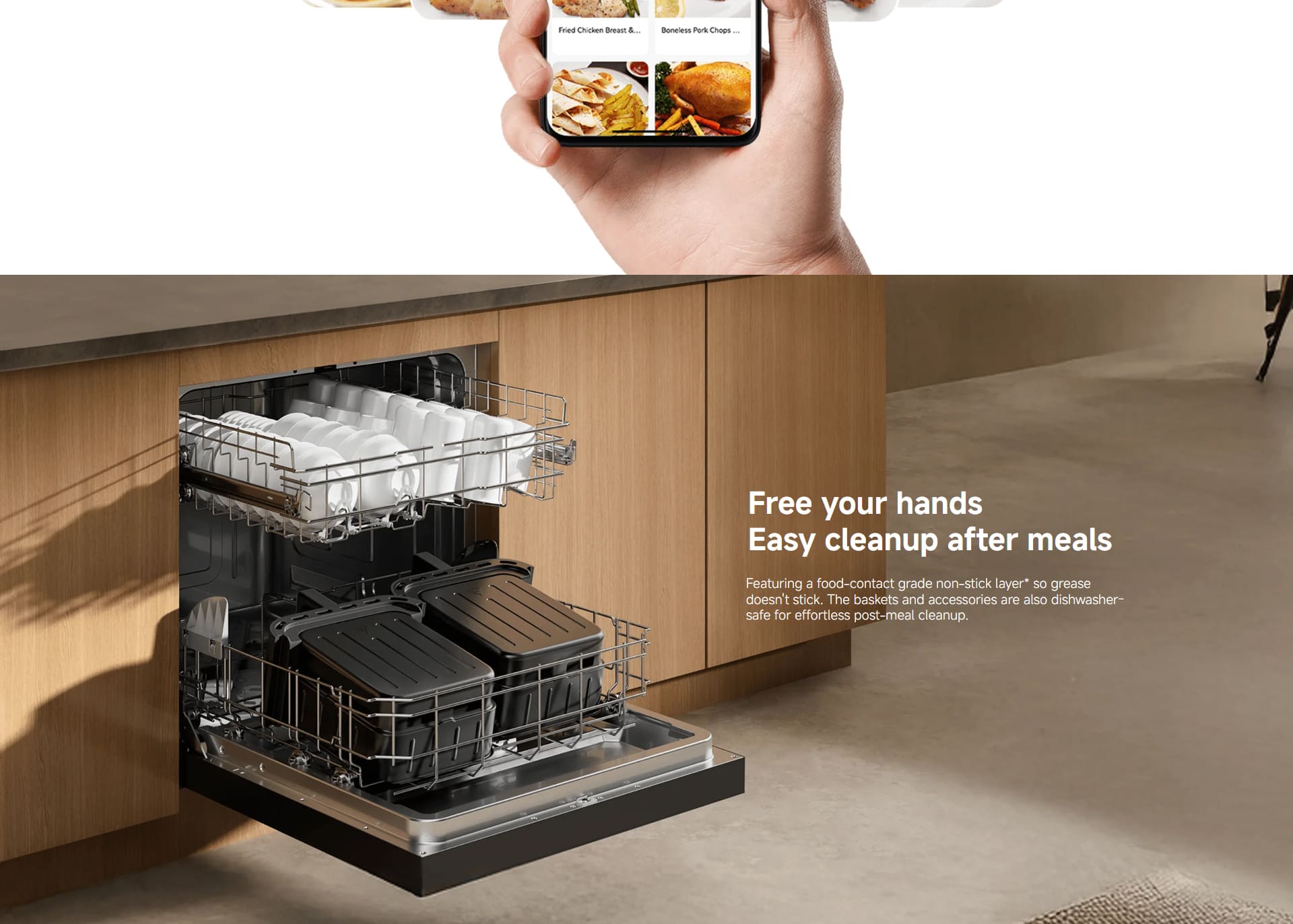 سرخ کن بدون روغن (هوا پز) شیائومی Xiaomi Smart Double Stack Air Fryer 12L MAF-DS1201 سرخ کن بدون روغن (هوا پز) شیائومی Xiaomi Smart Double Stack Air Fryer 12L