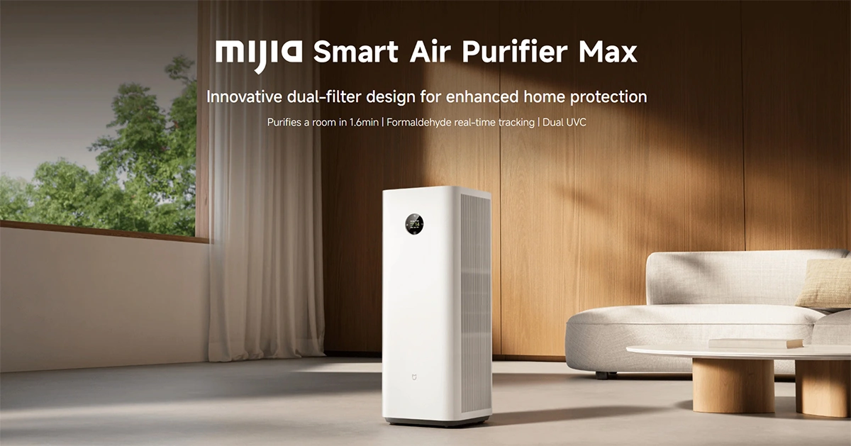 تصفیه کننده هوا شیائومی مدل Mijia Smart Air Purifier Max تصفیه کننده هوا شیائومی مدل Mijia Smart Air Purifier Max