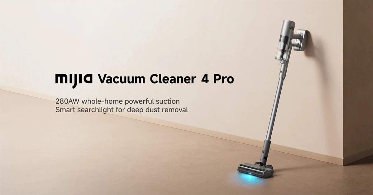 جارو شارژی میجیا مدل Mijia Vacuum Cleaner 4 Pro جارو شارژی میجیا مدل Mijia Vacuum Cleaner 4 Pro