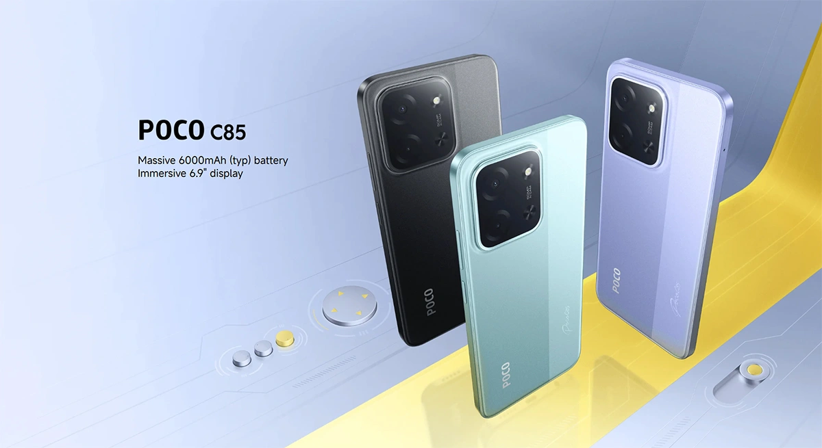 گوشی شیائومی پوکو مدل POCO C85 گوشی شیائومی پوکو مدل POCO C85