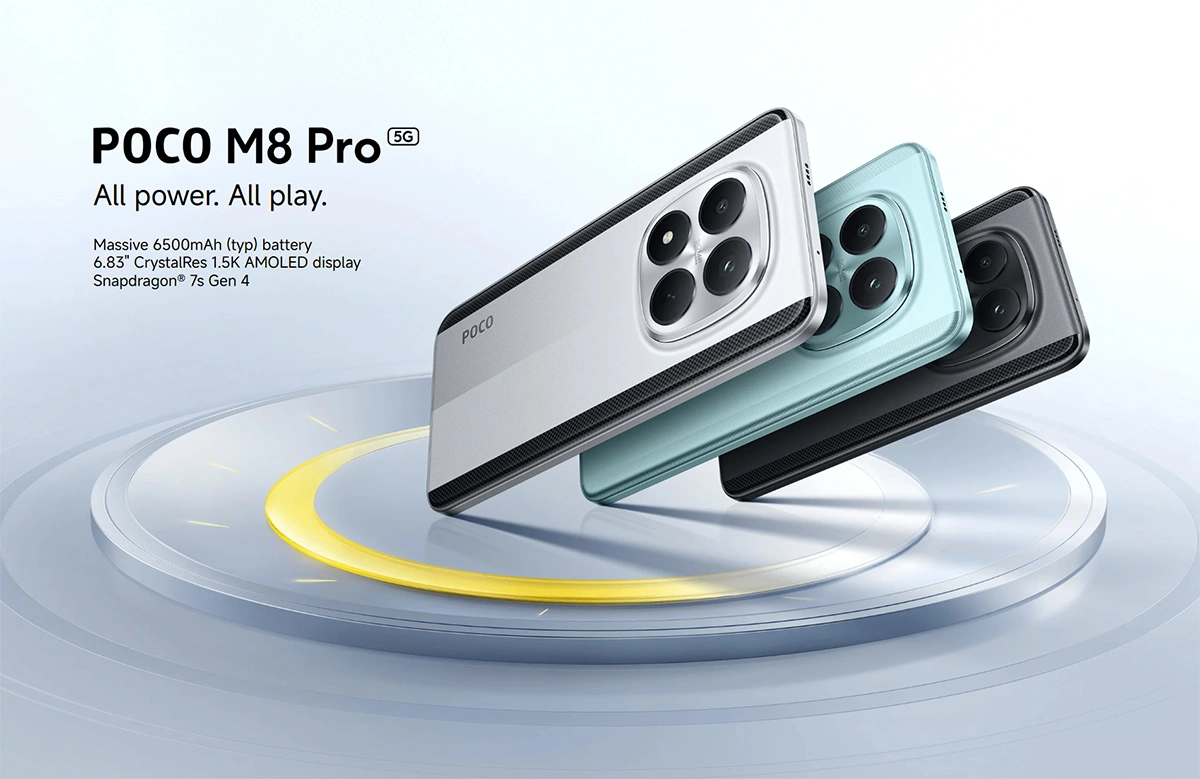 گوشی شیائومی پوکو مدل POCO M8 Pro 5G گوشی شیائومی پوکو مدل POCO M8 Pro 5G