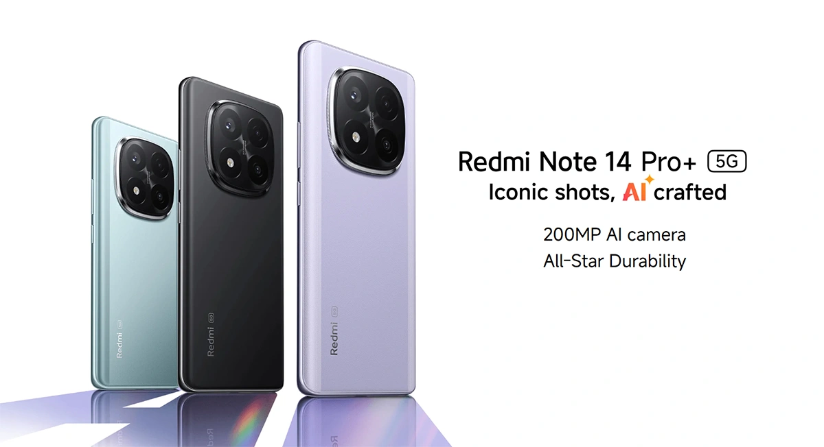 گوشی شیائومی ردمی مدل REDMI Note 14 Pro+ 5G گوشی شیائومی ردمی مدل REDMI Note 14 Pro+ 5G