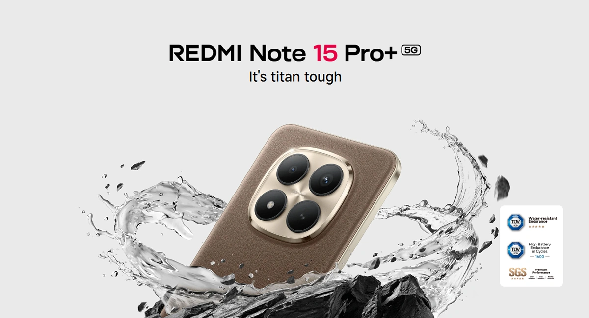 گوشی شیائومی ردمی مدل REDMI Note 15 Pro+ 5G گوشی شیائومی ردمی مدل REDMI Note 15 Pro+ 5G