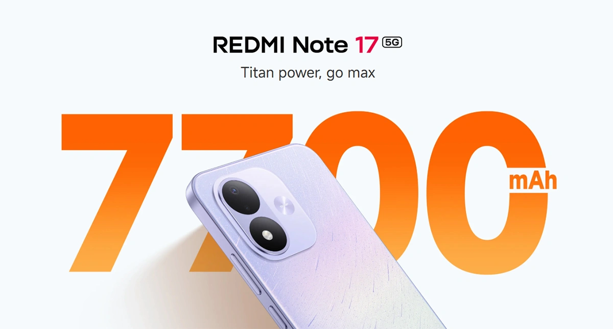 گوشی شیائومی ردمی مدل REDMI Note 17 5G گوشی شیائومی ردمی مدل REDMI Note 17 5G