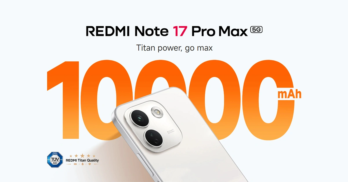 گوشی شیائومی ردمی مدل REDMI Note 17 Pro Max 5G گوشی شیائومی ردمی مدل REDMI Note 17 Pro Max 5G