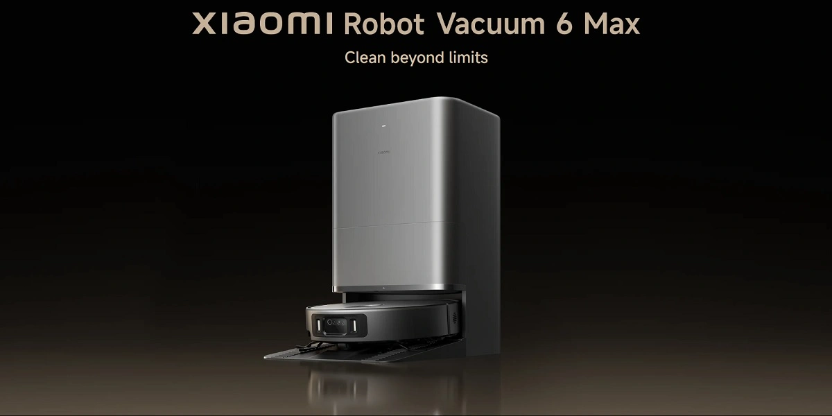 جارو رباتیک شیائومی مدل Xiaomi Robot Vacuum 6 Max جارو رباتیک شیائومی Xiaomi Robot Vacuum 6 Max