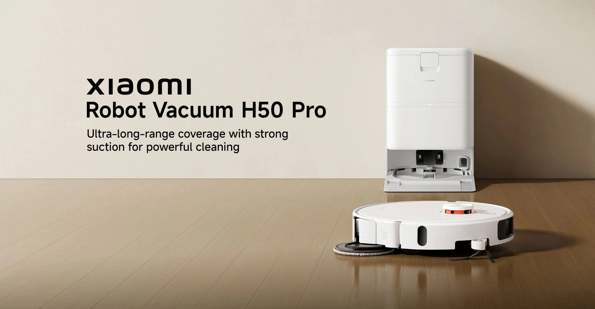جارو رباتیک شیائومی مدل Xiaomi Robot Vacuum H50 Pro تصویر مربوط به جارو رباتیک شیائومی مدل Xiaomi Robot Vacuum H50 Pro