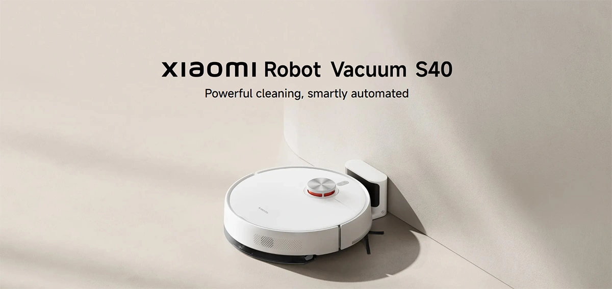 جارو رباتیک شیائومی مدل Xiaomi Robot Vacuum S40 جارو رباتیک شیائومی مدل Xiaomi Robot Vacuum S40