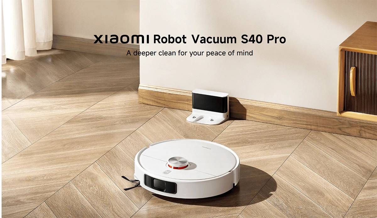 جارو رباتیک شیائومی مدل Xiaomi Robot Vacuum S40 Pro جارو رباتیک شیائومی مدل Xiaomi Robot Vacuum S40 Pro