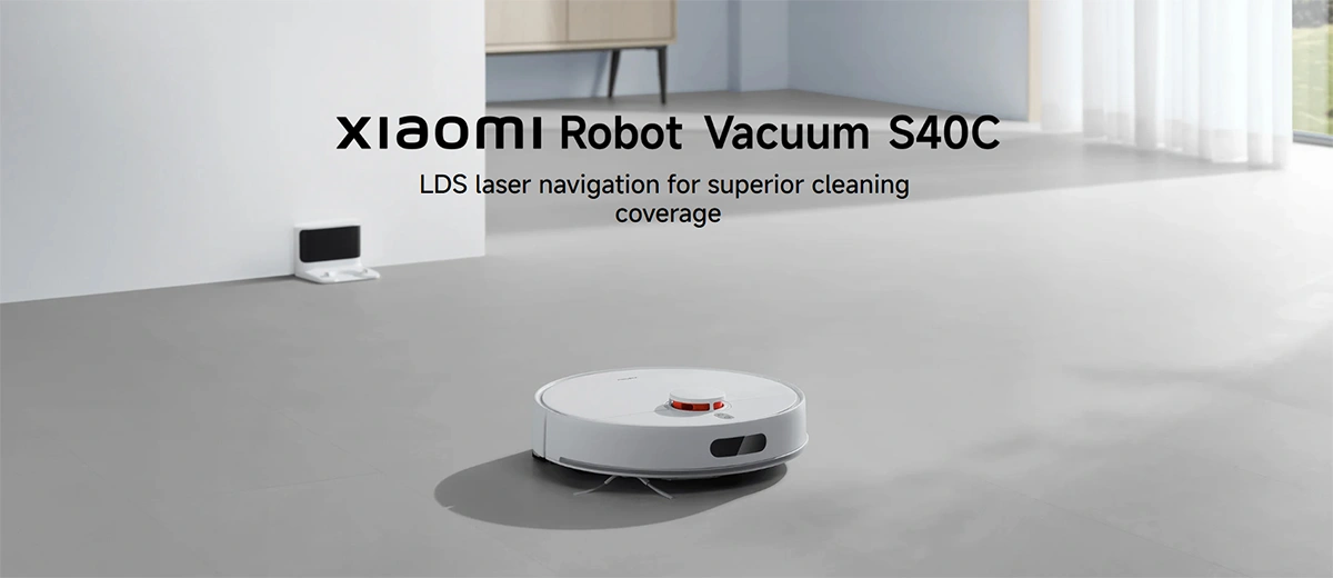 جارو رباتیک شیائومی مدل Xiaomi Robot Vacuum S40C جارو رباتیک شیائومی مدل Xiaomi Robot Vacuum S40C