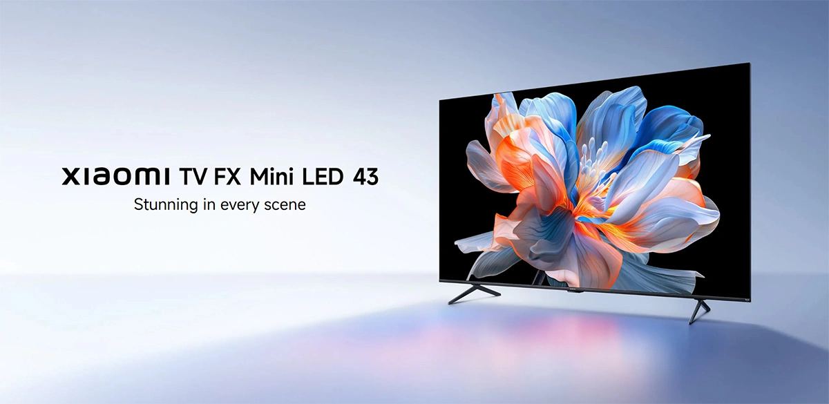 تلویزیون 43 اینچ شیائومی مدل Xiaomi TV FX Mini LED 43 2026 تلویزیون 43 اینچ شیائومی مدل Xiaomi TV FX Mini LED 43 2026