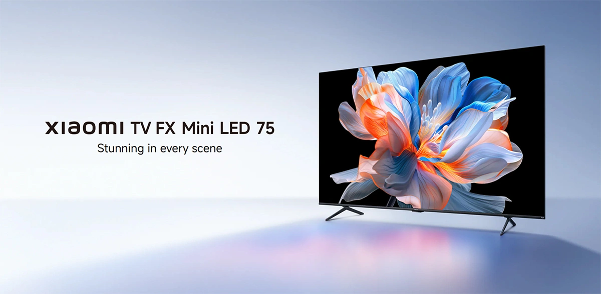 تلویزیون 75 اینچ شیائومی مدل Xiaomi TV FX Mini LED 75 2026 تلویزیون 75 اینچ شیائومی مدل Xiaomi TV FX Mini LED 75 2026