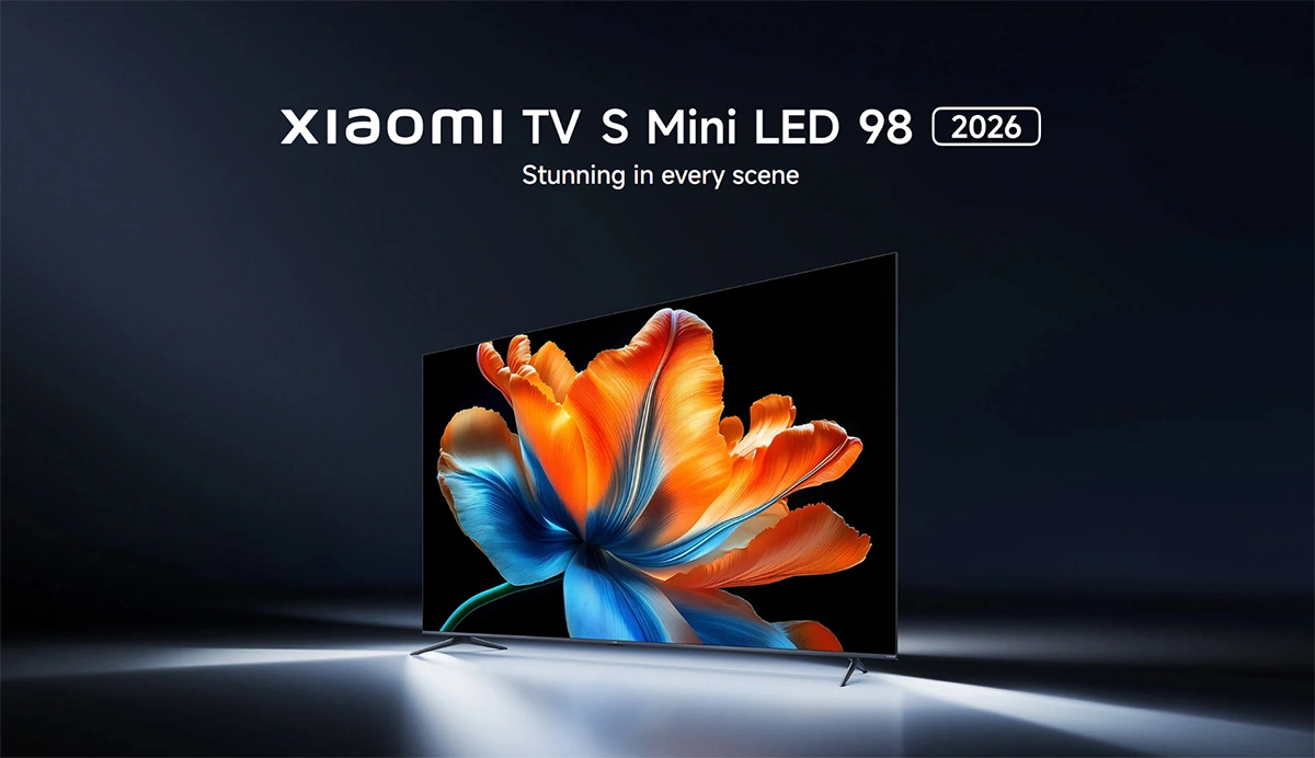 تلویزیون 98 اینچ شیائومی مدل Xiaomi TV S Mini LED 98 2026 تلویزیون 98 اینچ شیائومی مدل Xiaomi TV S Mini LED 98 2026