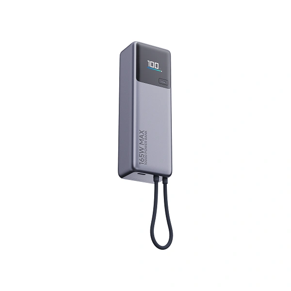 پاوربانک شیائومی مدل Xiaomi 165W Power Bank 10000 با کابل داخلی پاوربانک شیائومی مدل Xiaomi 165W Power Bank 10000 با کابل داخلی