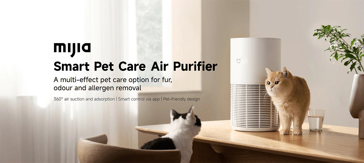 تصفیهکننده هوا شیائومی مدل Mijia Smart Pet Care Air Purifier تصفیهکننده هوا شیائومی مدل Mijia Smart Pet Care Air Purifier